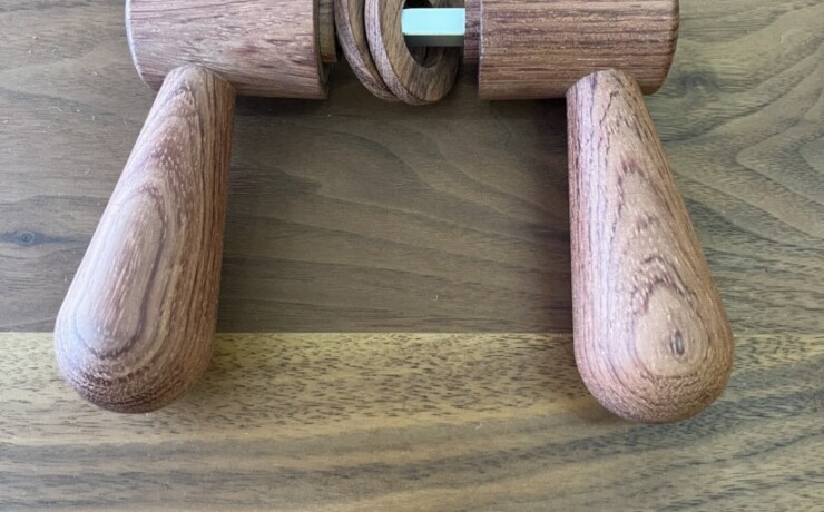 doorleverhandle　bubinga　 #06-002