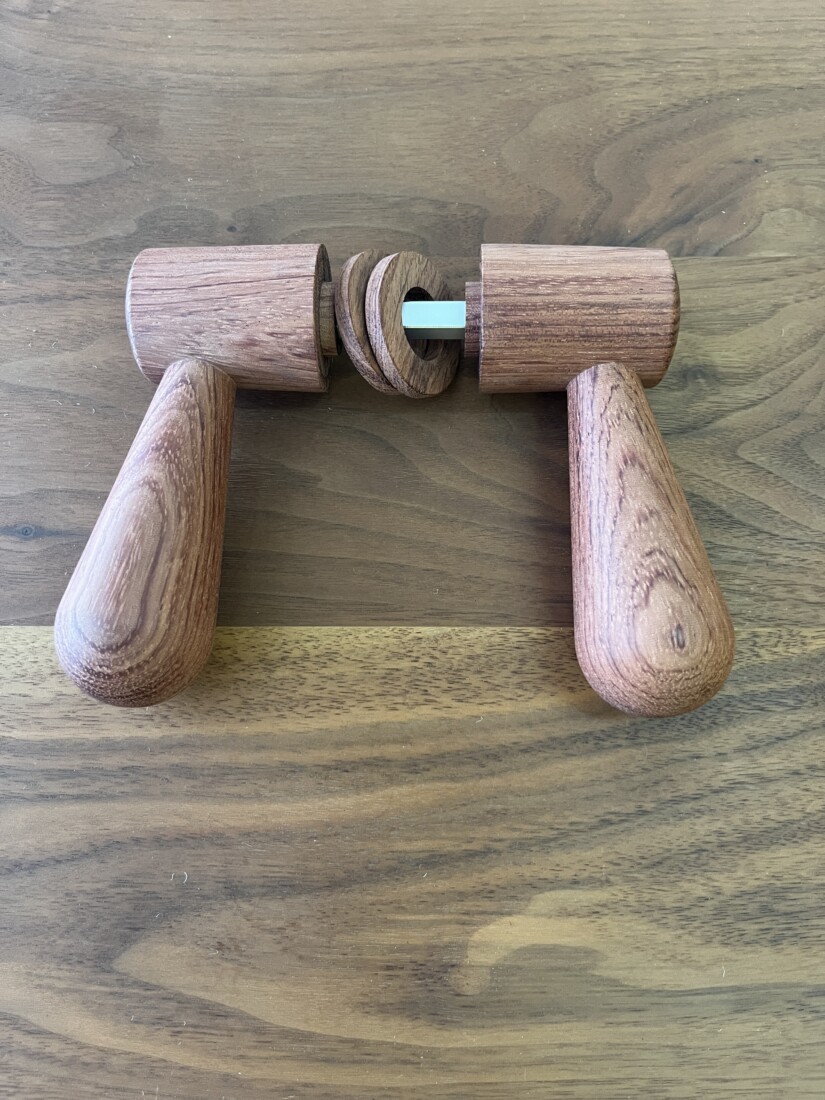 doorleverhandle　bubinga　 #06-002