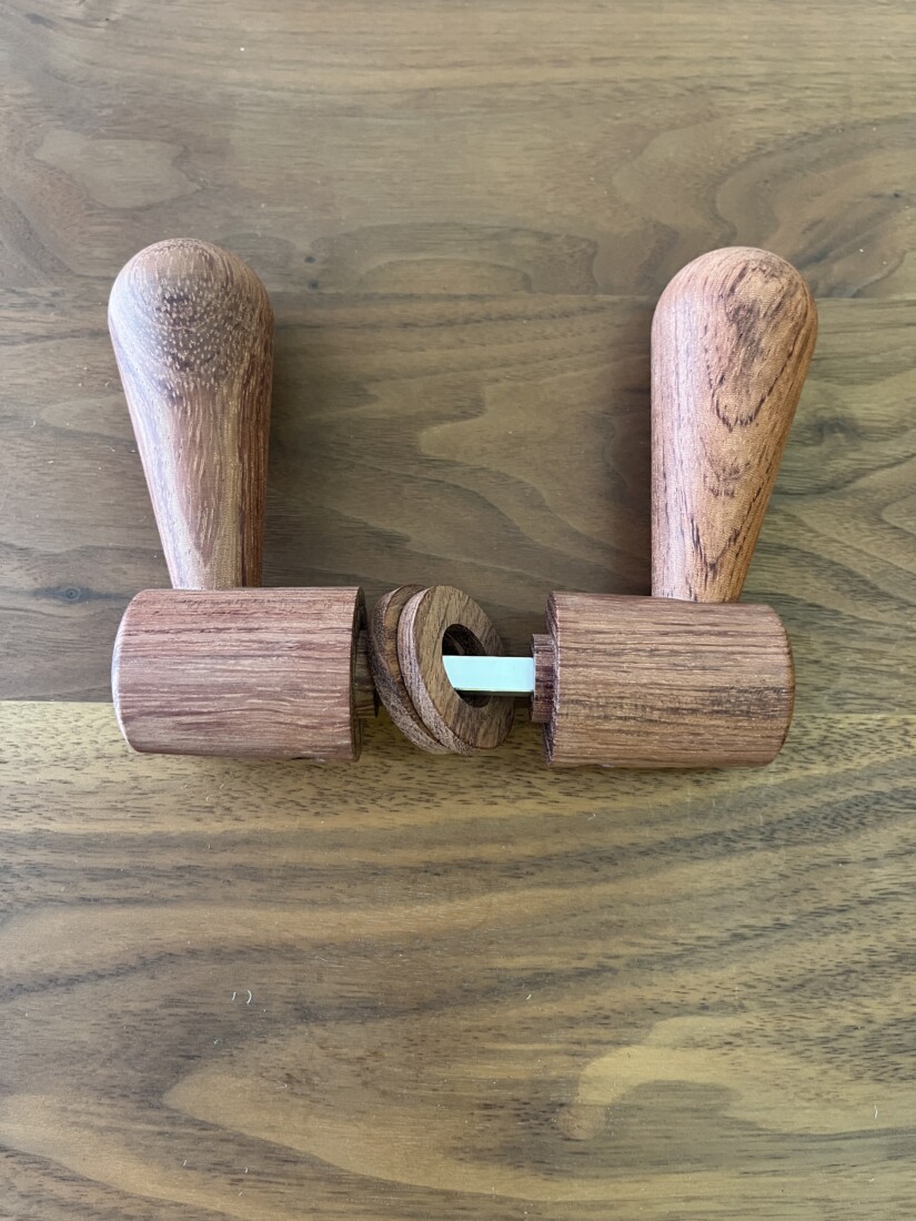 doorleverhandle　bubinga　 #06-002