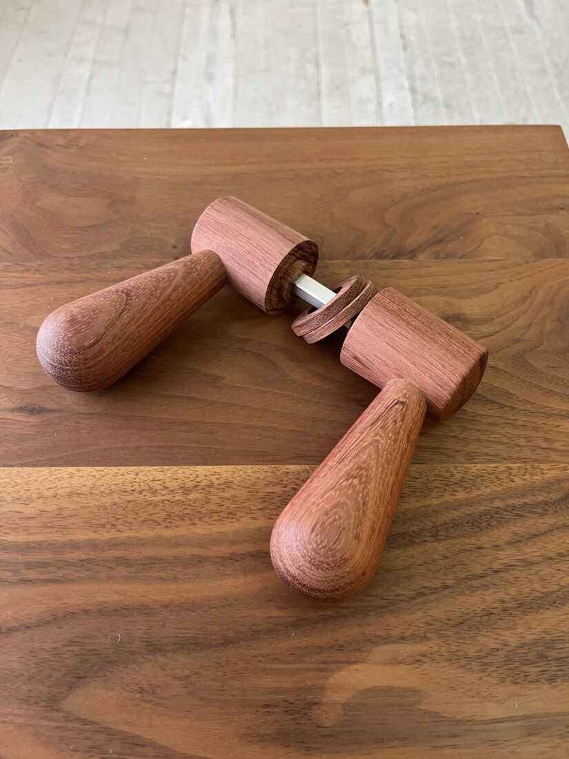 doorleverhandle　bubinga　 #06-003