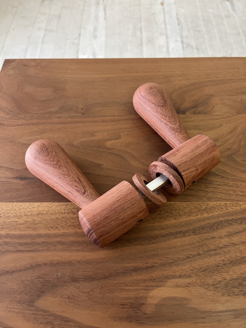 doorleverhandle　bubinga　 #06-003
