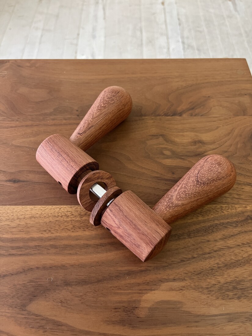 doorleverhandle　bubinga　 #06-003