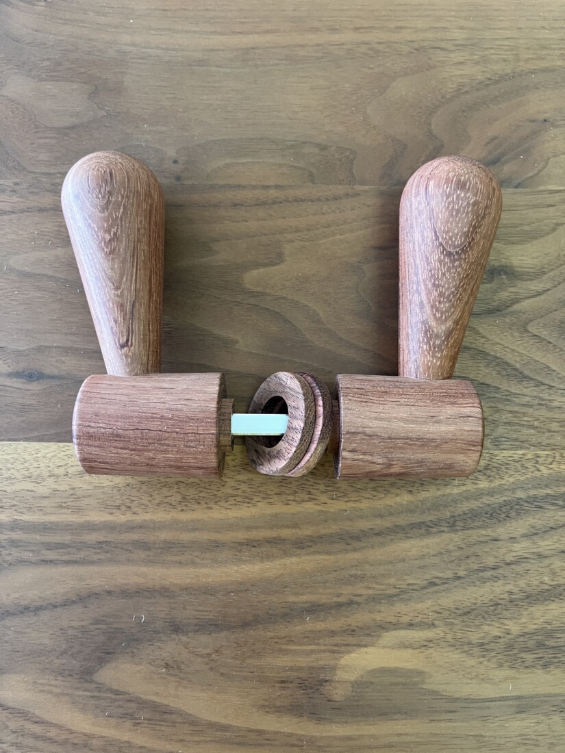 doorleverhandle　bubinga　 #06-003