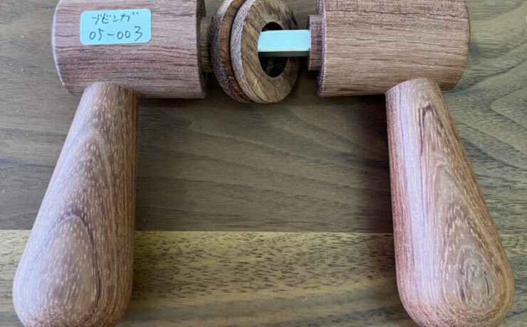 doorleverhandle　bubinga　 #06-003