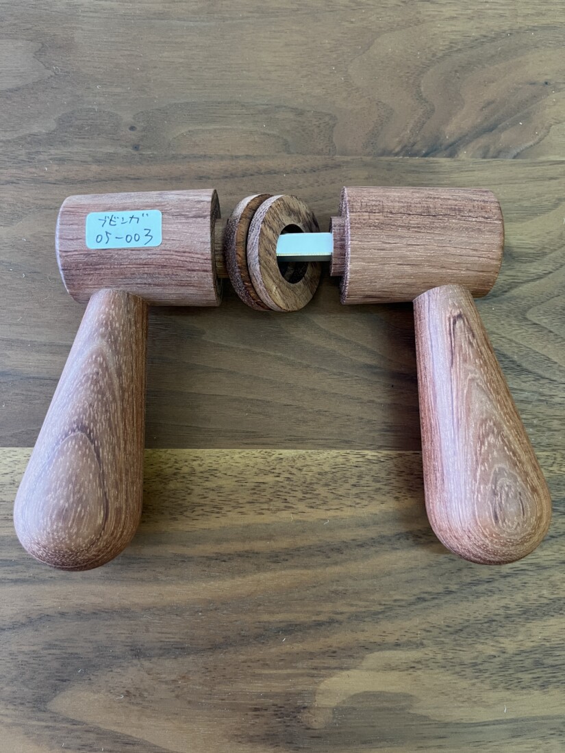 doorleverhandle　bubinga　 #06-003