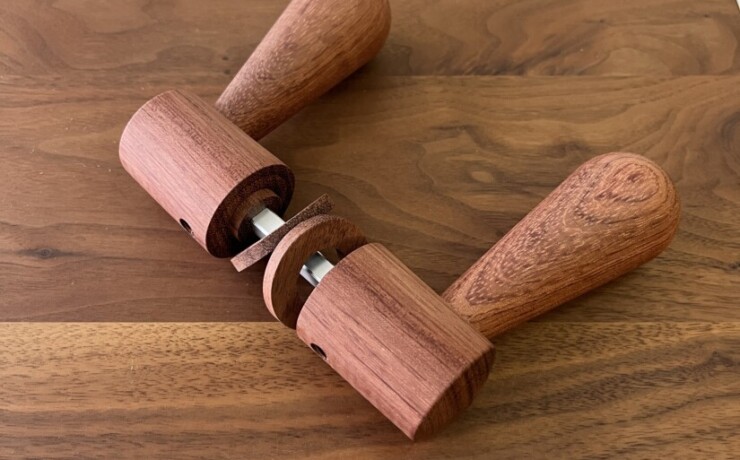 doorleverhandle　bubinga　 #06-004