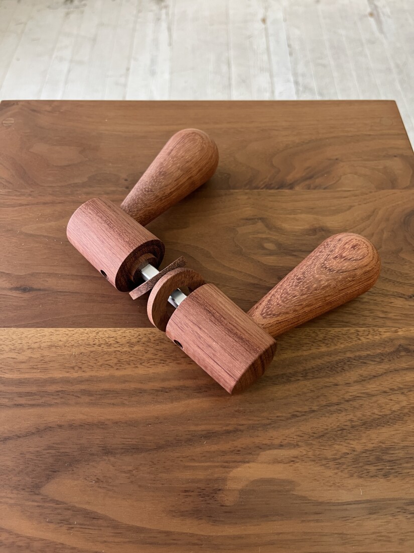 doorleverhandle　bubinga　 #06-004