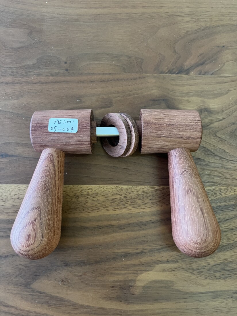 doorleverhandle　bubinga　 #06-004