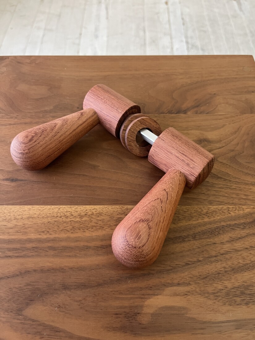 doorleverhandle　bubinga　 #06-005