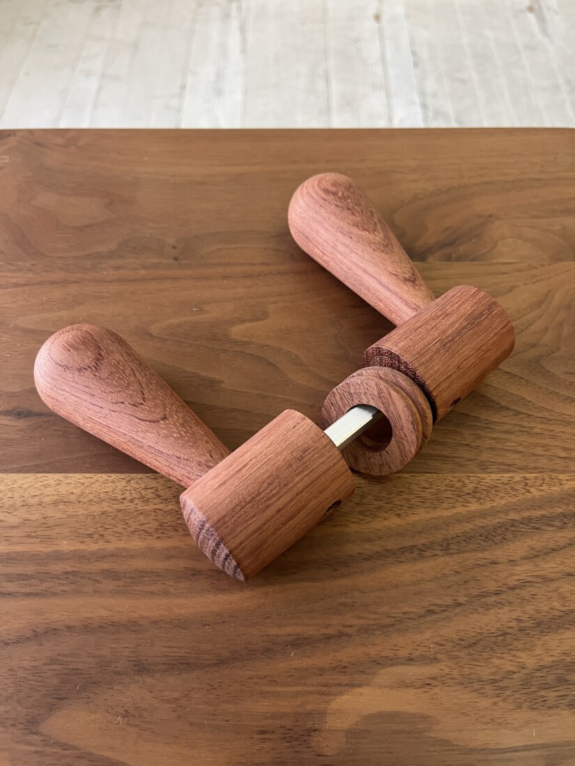 doorleverhandle　bubinga　 #06-005