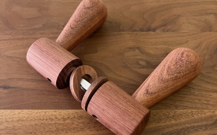 doorleverhandle　bubinga　 #06-005