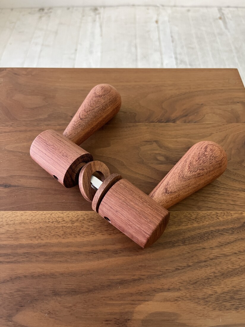doorleverhandle　bubinga　 #06-005