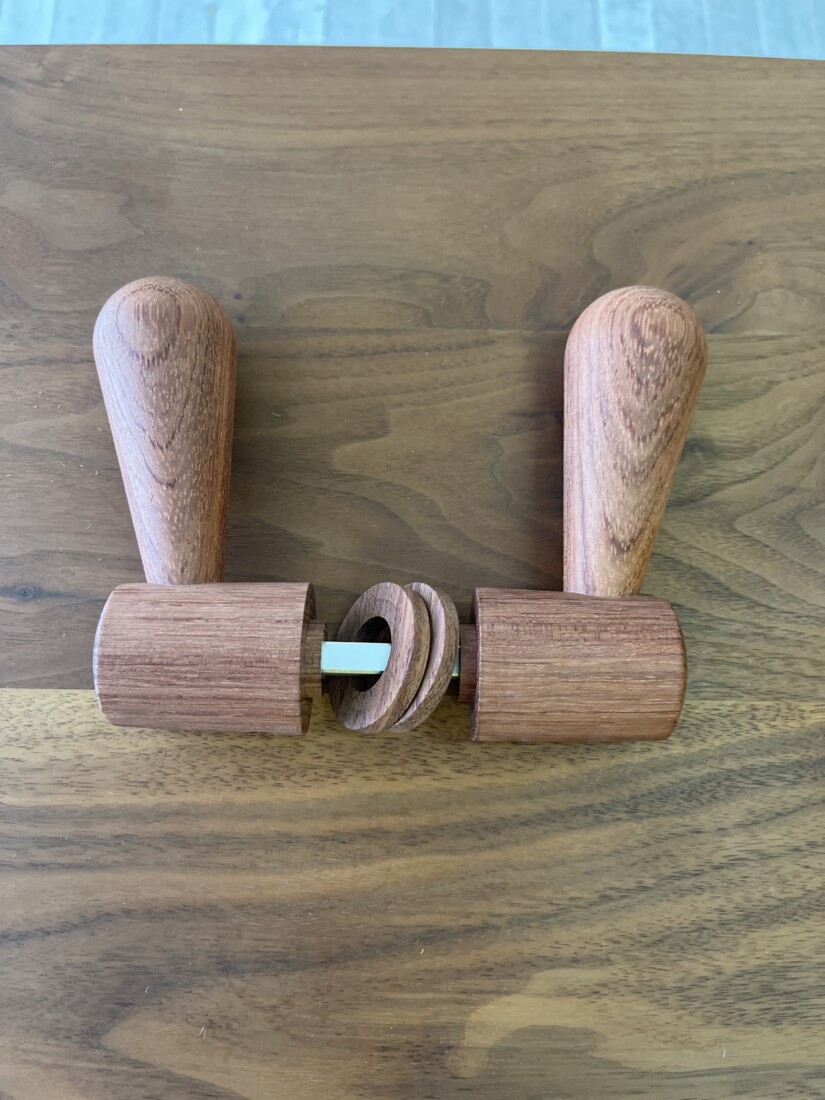 doorleverhandle　bubinga　 #06-005