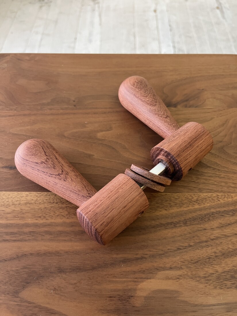doorleverhandle　bubinga　 #06-006