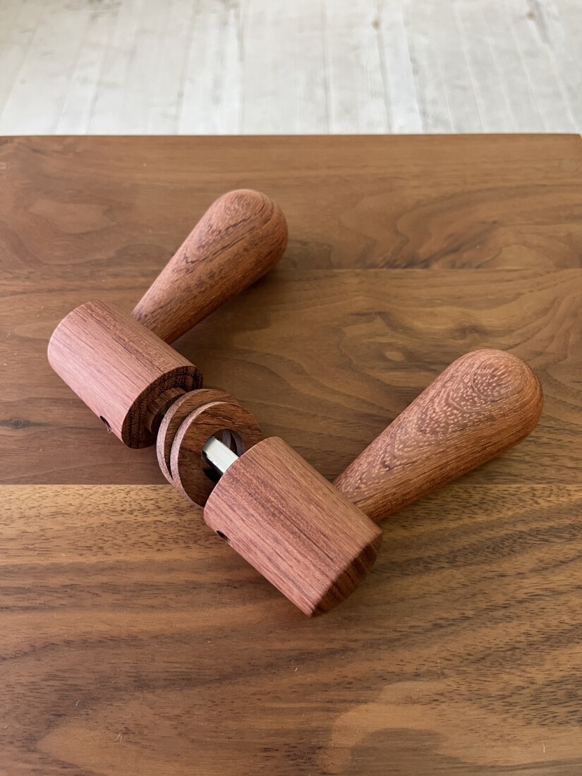 doorleverhandle　bubinga　 #06-006
