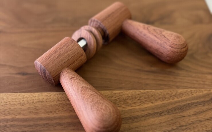 doorleverhandle　bubinga　 #06-006