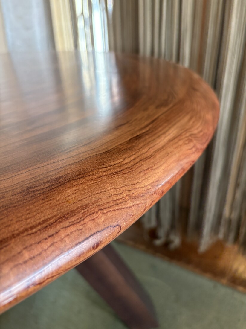 ＃1801 rewood プレミアム ブビンガ材　輪切り　RW仕上