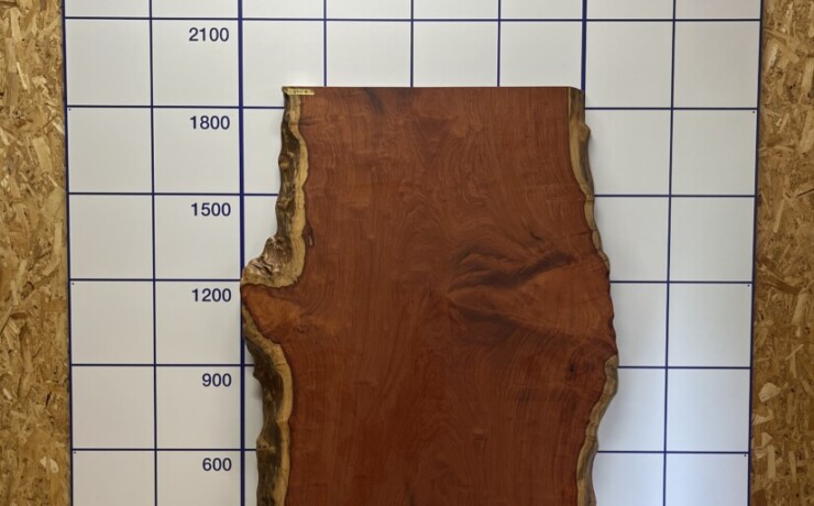 ＃1369 rewood プレミアム ブビンガ　厚板70ｍｍ