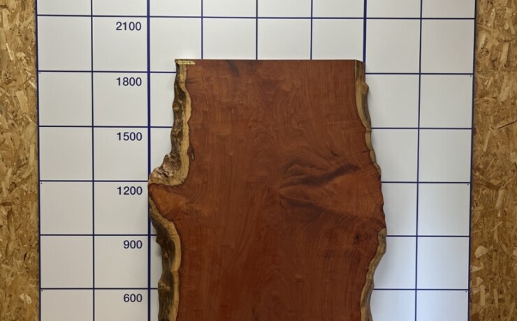 ＃1369 rewood プレミアム ブビンガ　厚板70ｍｍ