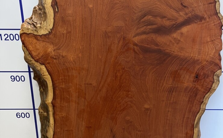 ＃1369 rewood プレミアム ブビンガ　厚板70ｍｍ