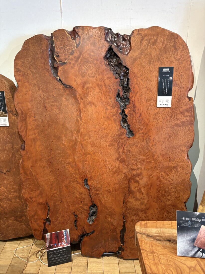 ＃943 rewood プレミアム セコイア杉　瘤材