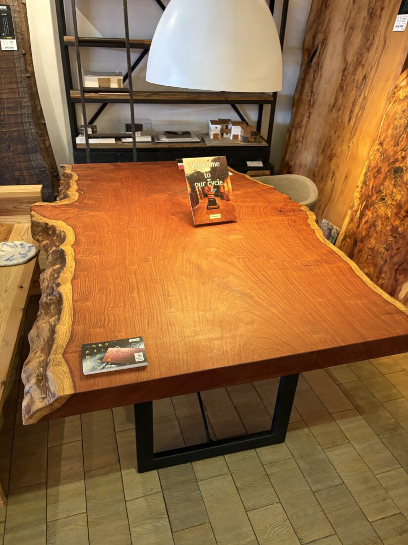 ＃1369 rewood プレミアム ブビンガ　厚板70ｍｍ