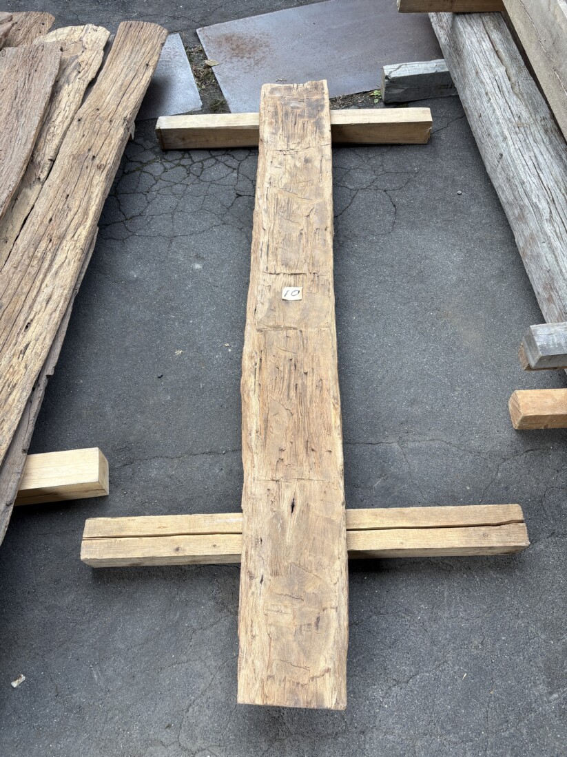 Vintage Teak ヴィンテージ  チーク材 しわ板　＃10　長さ2100