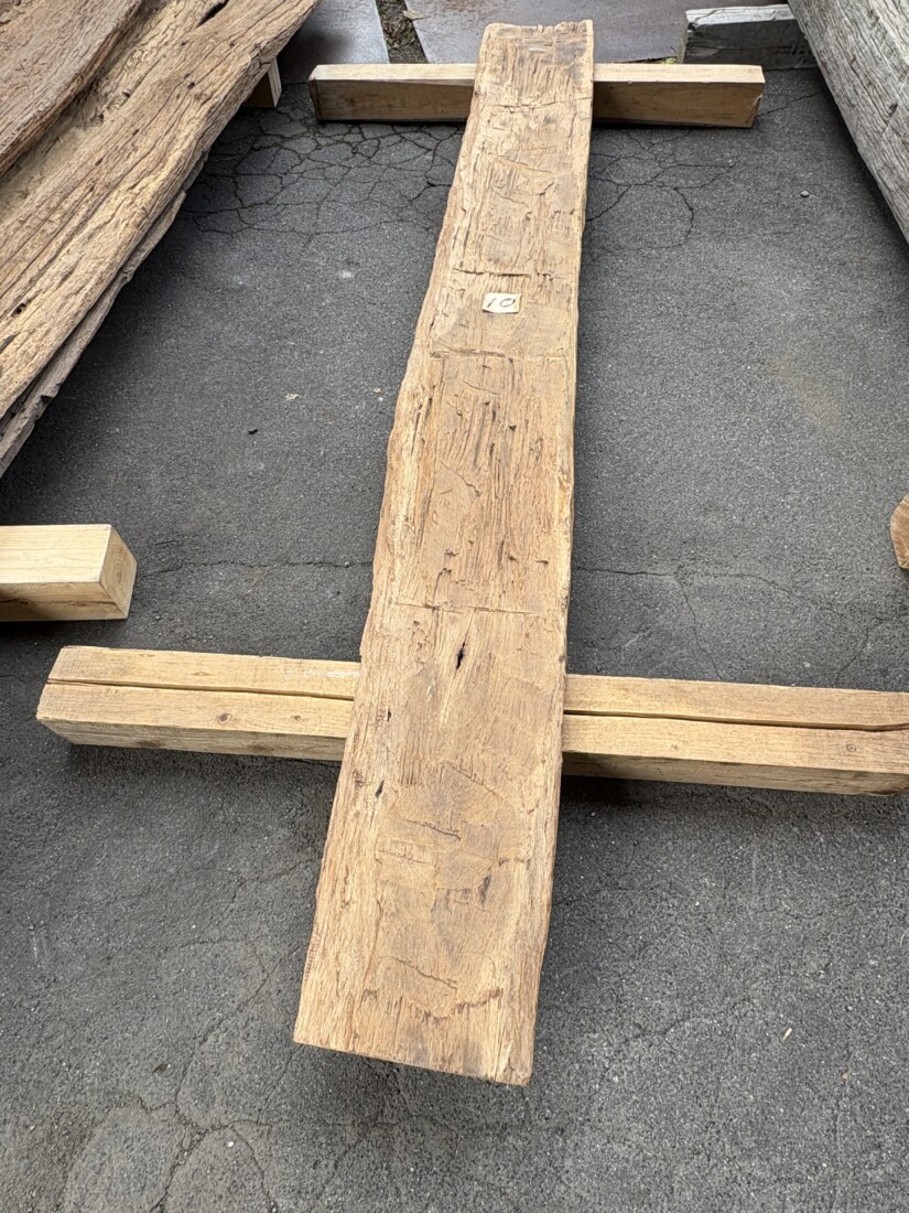 Vintage Teak ヴィンテージ  チーク材 しわ板　＃10　長さ2100