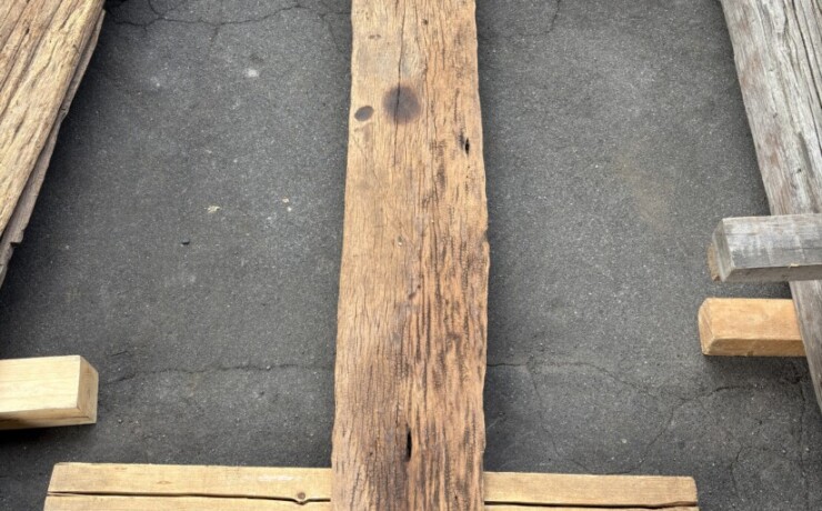 Vintage Teak ヴィンテージ  チーク材 しわ板　＃10　長さ2100