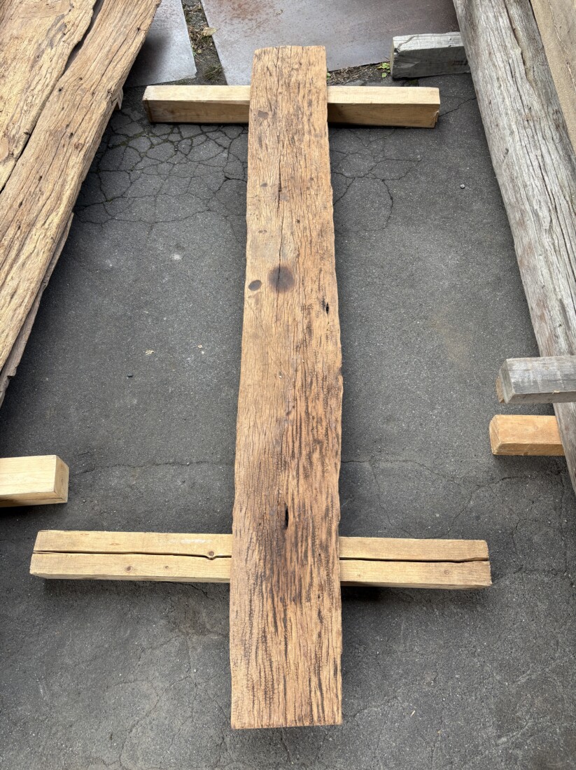 Vintage Teak ヴィンテージ  チーク材 しわ板　＃10　長さ2100