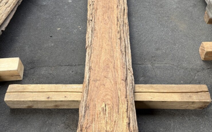 Vintage Teak ヴィンテージ  チーク材 しわ板　＃2　2460