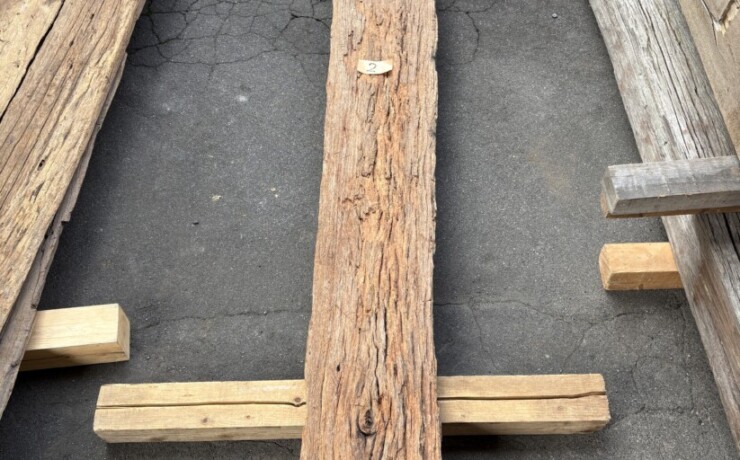 Vintage Teak ヴィンテージ  チーク材 しわ板　＃2　2460