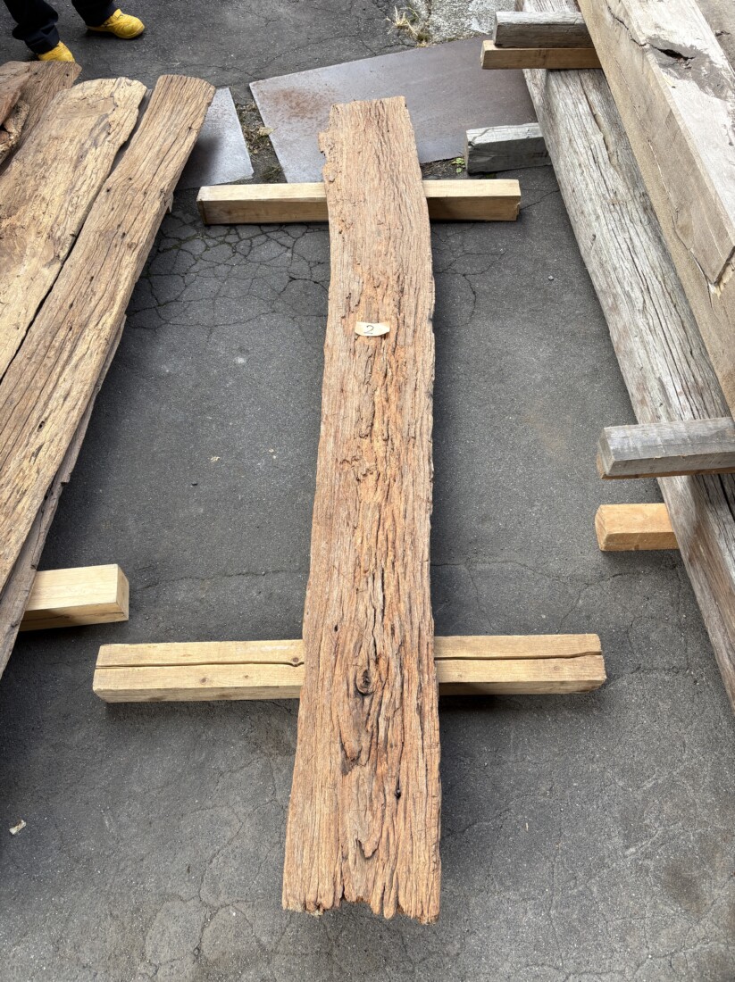 Vintage Teak ヴィンテージ  チーク材 しわ板　＃2　2460