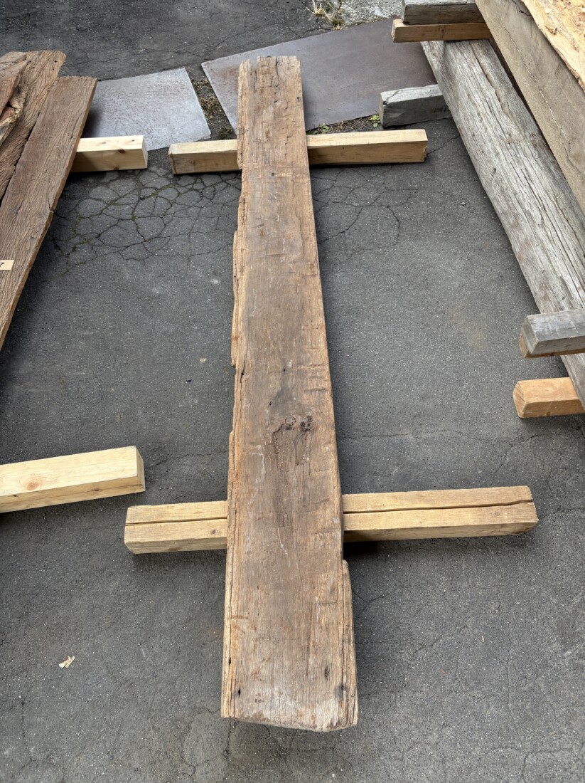 Vintage Teak ヴィンテージ  チーク材 しわ板　＃9　長さ2670