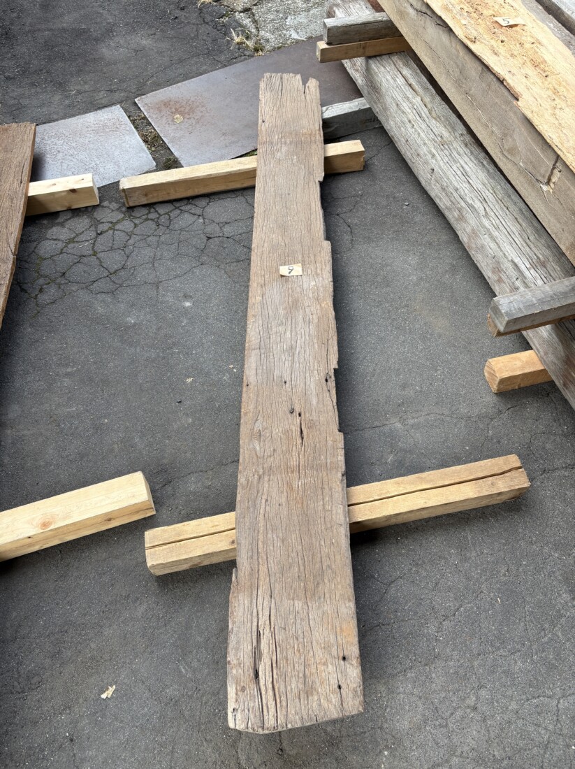 Vintage Teak ヴィンテージ  チーク材 しわ板　＃9　長さ2670