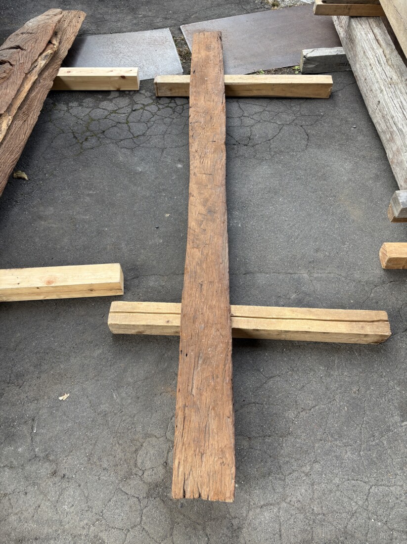 Vintage Teak ヴィンテージ  チーク材 しわ板　＃8　長さ2730