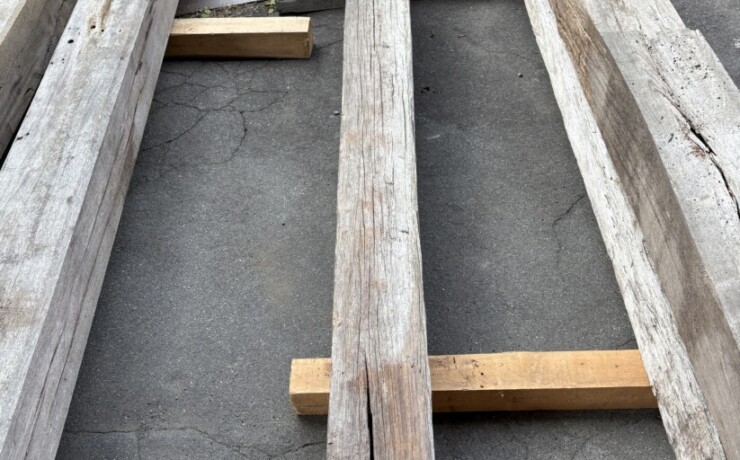 Vintage Teak ヴィンテージ  チーク材 古材 柱材　＃2 長さ2600前後