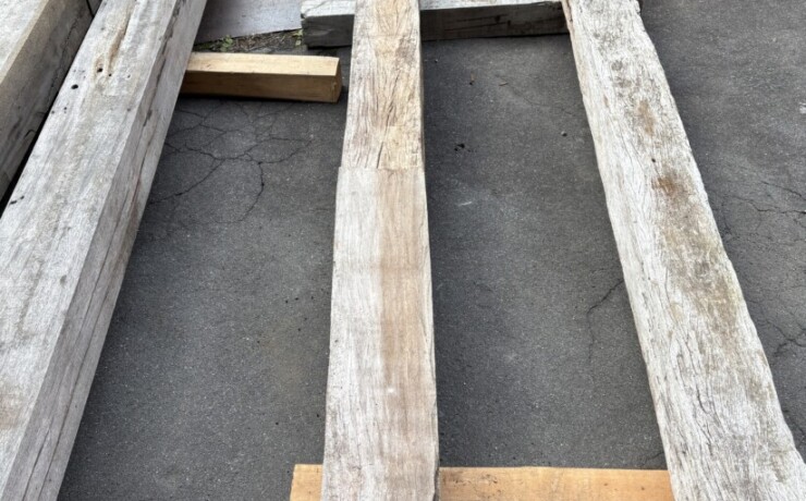 Vintage Teak ヴィンテージ  チーク材 古材 柱材　＃2 長さ2600前後