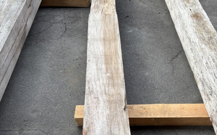 Vintage Teak ヴィンテージ  チーク材 古材 柱材　＃2 長さ2600前後