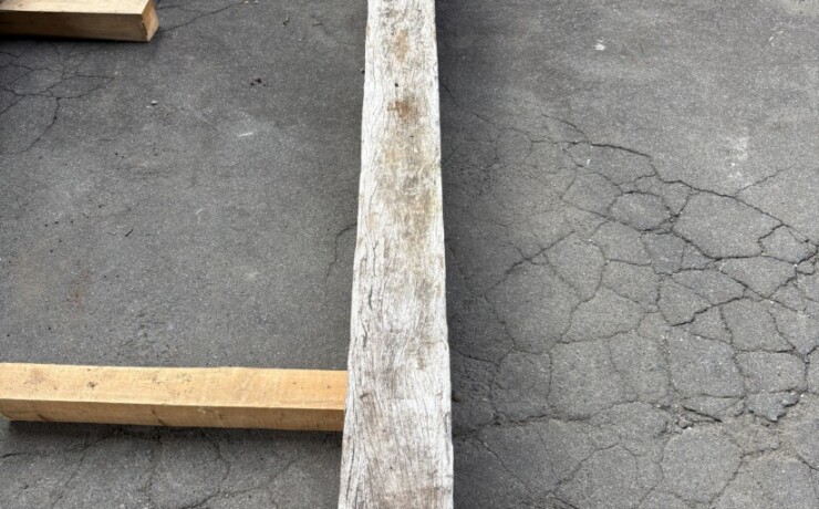 Vintage Teak ヴィンテージ  チーク材 古材 柱材　＃2 長さ2600前後