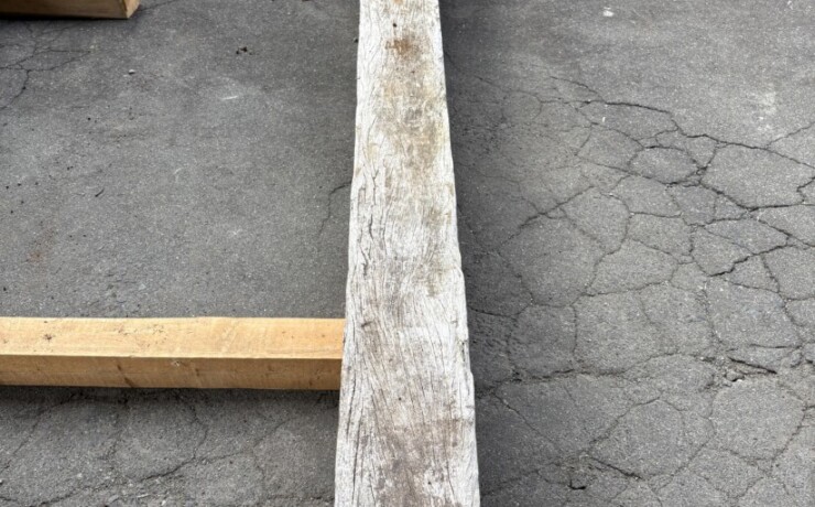 Vintage Teak ヴィンテージ  チーク材 古材 柱材　＃2 長さ2600前後