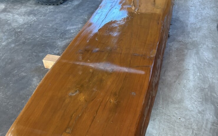 Vintage Teak ヴィンテージ  チーク材 ミャンマー産　本チーク　＃001　長さ4280