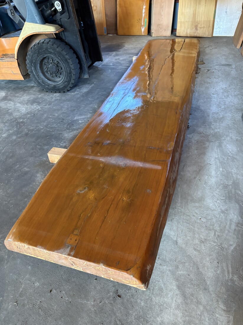 Vintage Teak ヴィンテージ  チーク材 ミャンマー産　本チーク　＃001　長さ4280