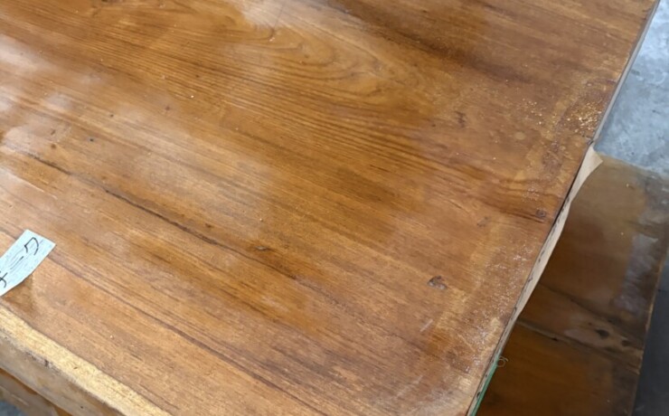 Vintage Teak ヴィンテージ  チーク材 ミャンマー産　本チーク　＃002　長さ3160