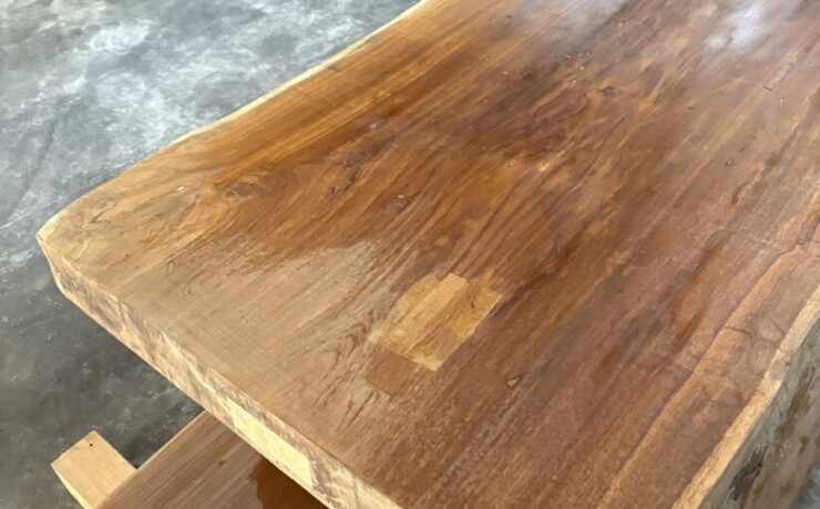 Vintage Teak ヴィンテージ  チーク材 ミャンマー産　本チーク　＃002　長さ3160