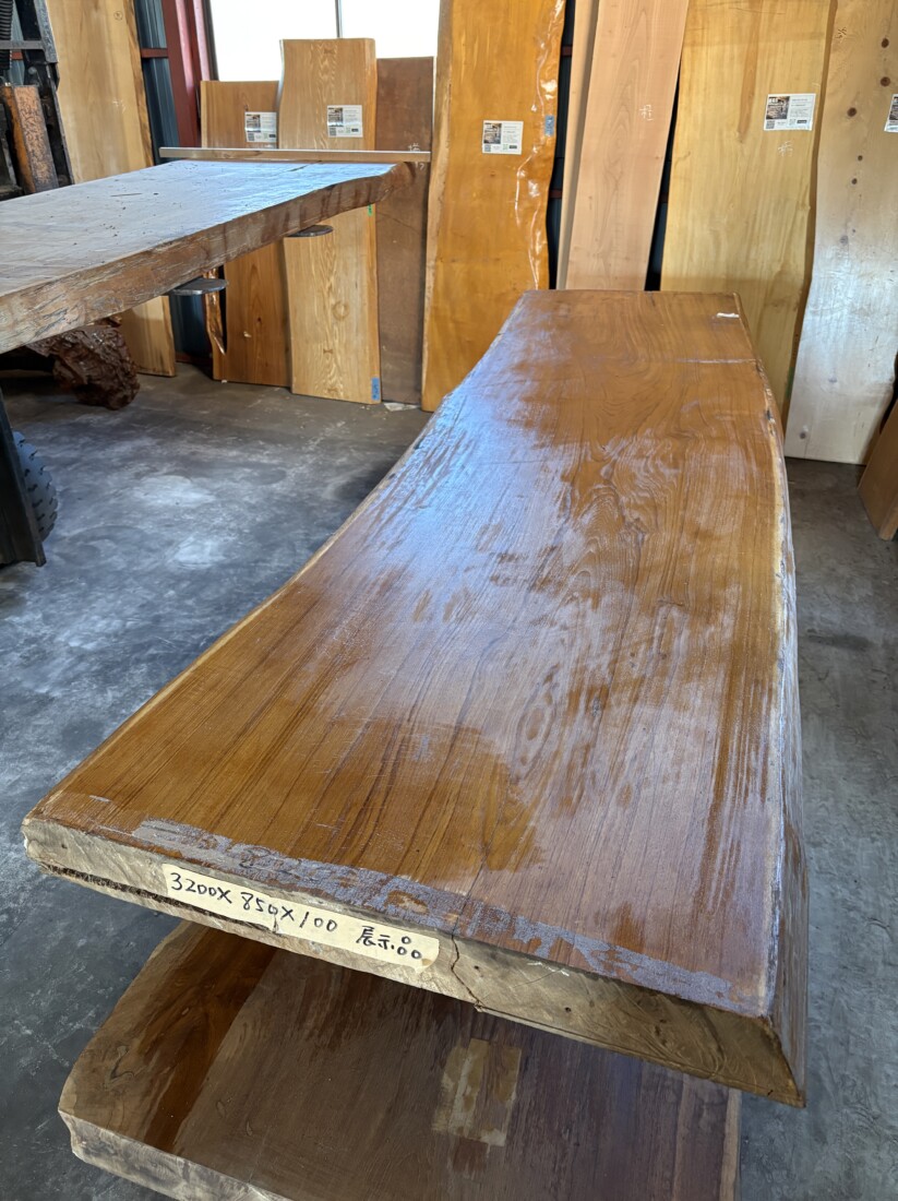 Vintage Teak ヴィンテージ  チーク材 ミャンマー産　本チーク　＃003　長さ3270