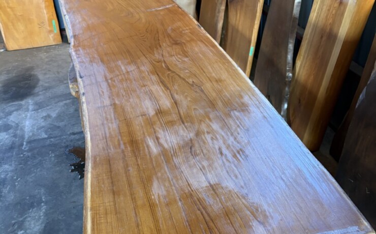 Vintage Teak ヴィンテージ  チーク材 ミャンマー産　本チーク　＃003　長さ3270