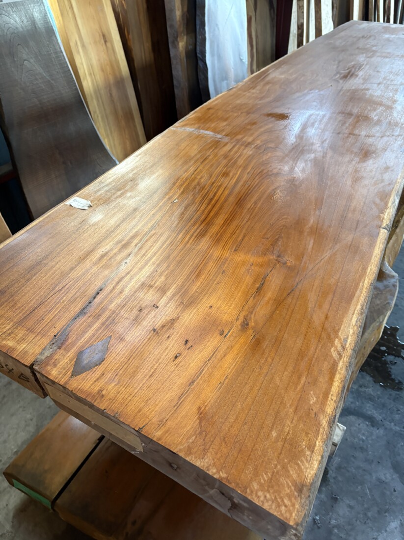 Vintage Teak ヴィンテージ  チーク材 ミャンマー産　本チーク　＃003　長さ3270