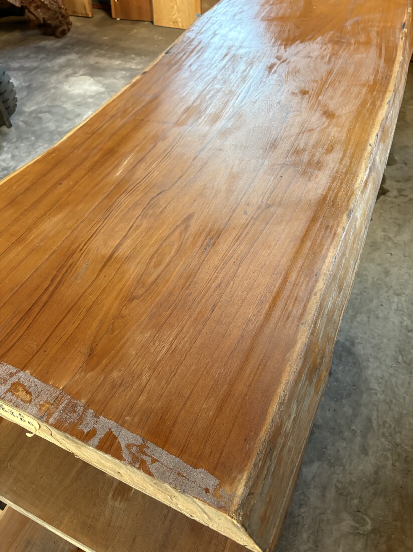 Vintage Teak ヴィンテージ  チーク材 ミャンマー産　本チーク　＃004　長さ2570