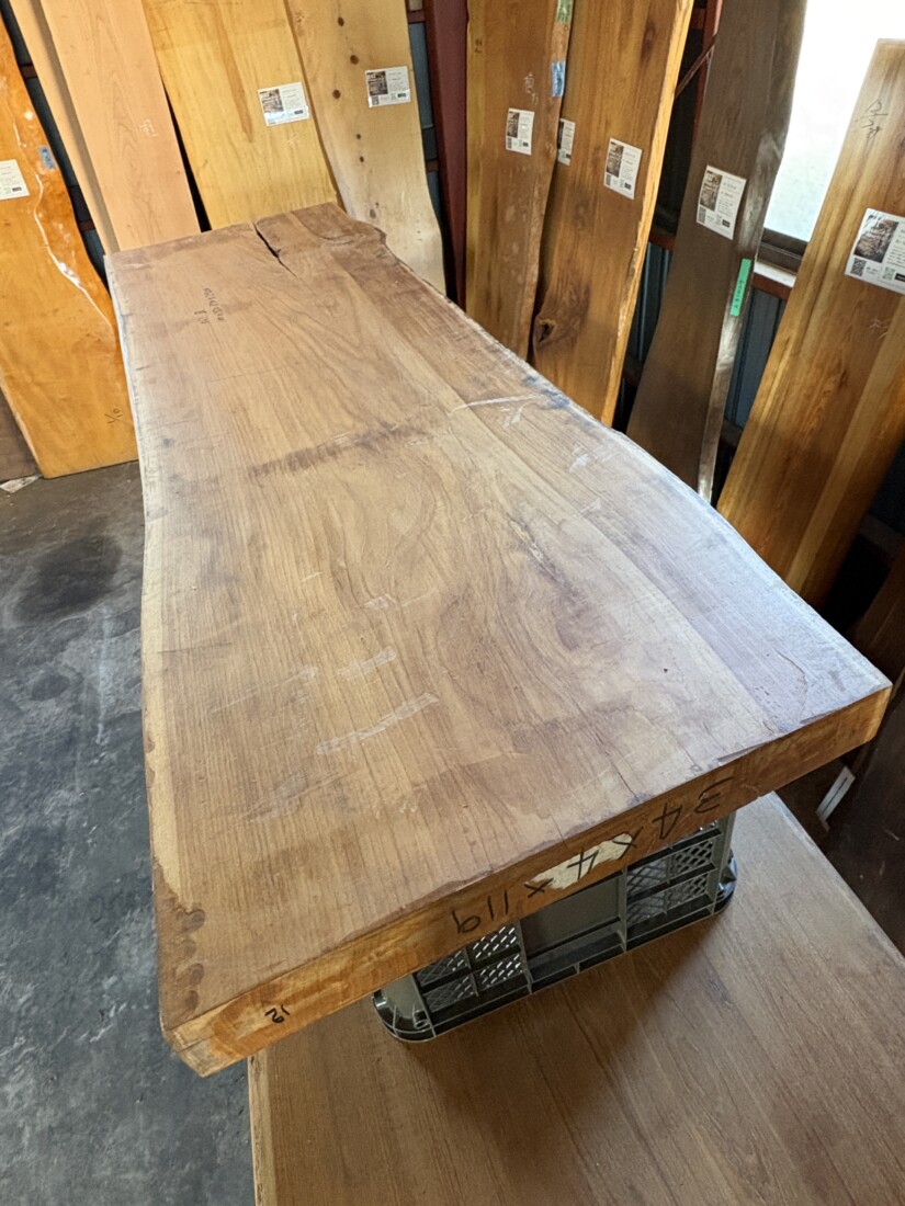 Vintage Teak ヴィンテージ  チーク材 ミャンマー産　本チーク　＃004　長さ2570